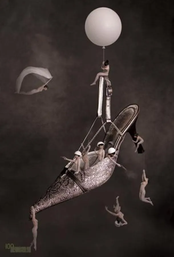 Isabel Tallos. Escarpin. 70 x 50 cm. 2008