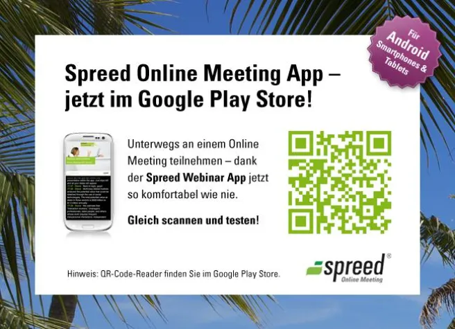 Bild: Spreed präsentiert App für Android Smartphones und Tablets