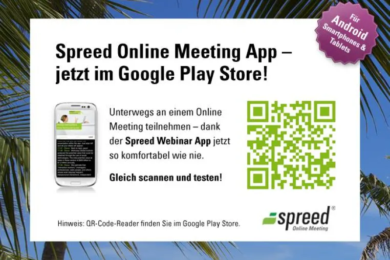Spreed präsentiert App für Android Smartphones und Tablets Bild: Spreed präsentiert App für Android Smartphones und Tablets