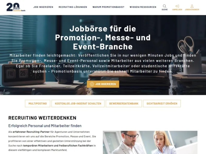 Neues Design und exklusive Rabattaktion bei Promotionbasis Bild: Neues Design und exklusive Rabattaktion bei Promotionbasis
