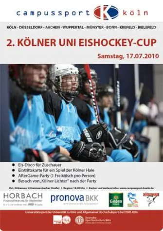 2. Uni-Eishockey-Cup 2010 in Köln Bild: 2. Uni-Eishockey-Cup 2010 in Köln