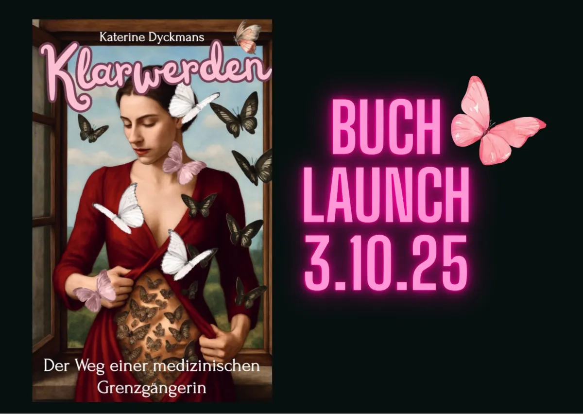 Buchtitel  “Klarwerden“ von Katerine Dyckmans (© Katerine Dyckmans)