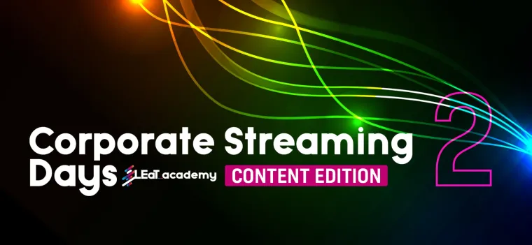 Bild: Corporate Streaming Days 2: Content Edition