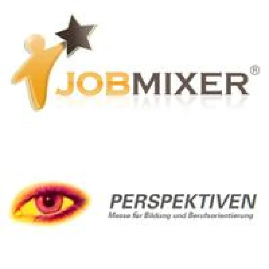 Logos JOBMIXER.com & PERSPEKTIVEN Magdeburg