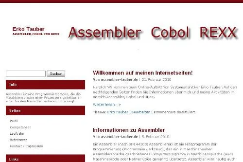 Bild: Launch für Erko Tauber - Experte für Assembler, Cobol und Rexx