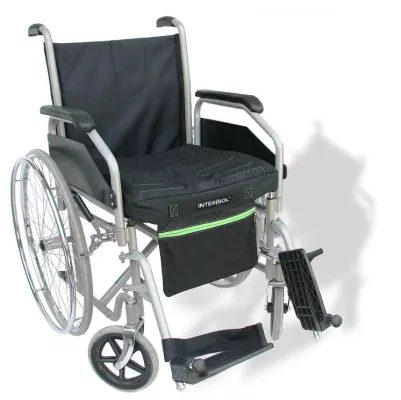 Bild: Rollstuhlsitzkissen von Intexsol mit rutschhemmender Unterseite