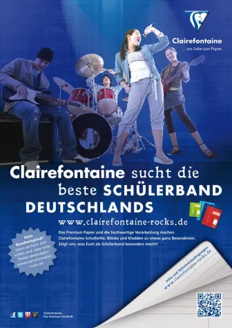 Clairefontaine rocks! Bild: Clairefontaine rocks!