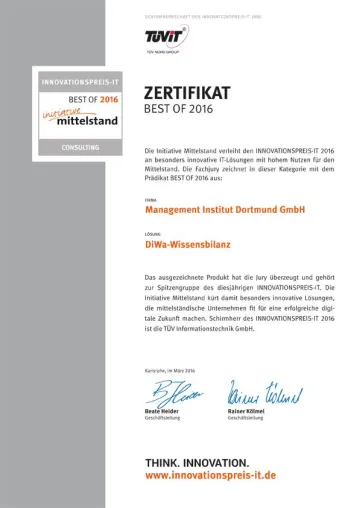 Bild: Erneute Auszeichnung für das Dortmunder MID