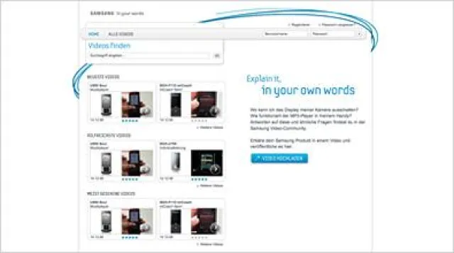 Bild: Scholz & Volkmer launcht Video-Community für Samsung