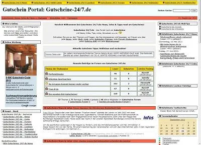 Bild: Gutschein Portal Gutscheine-247.de mit neuen Features online