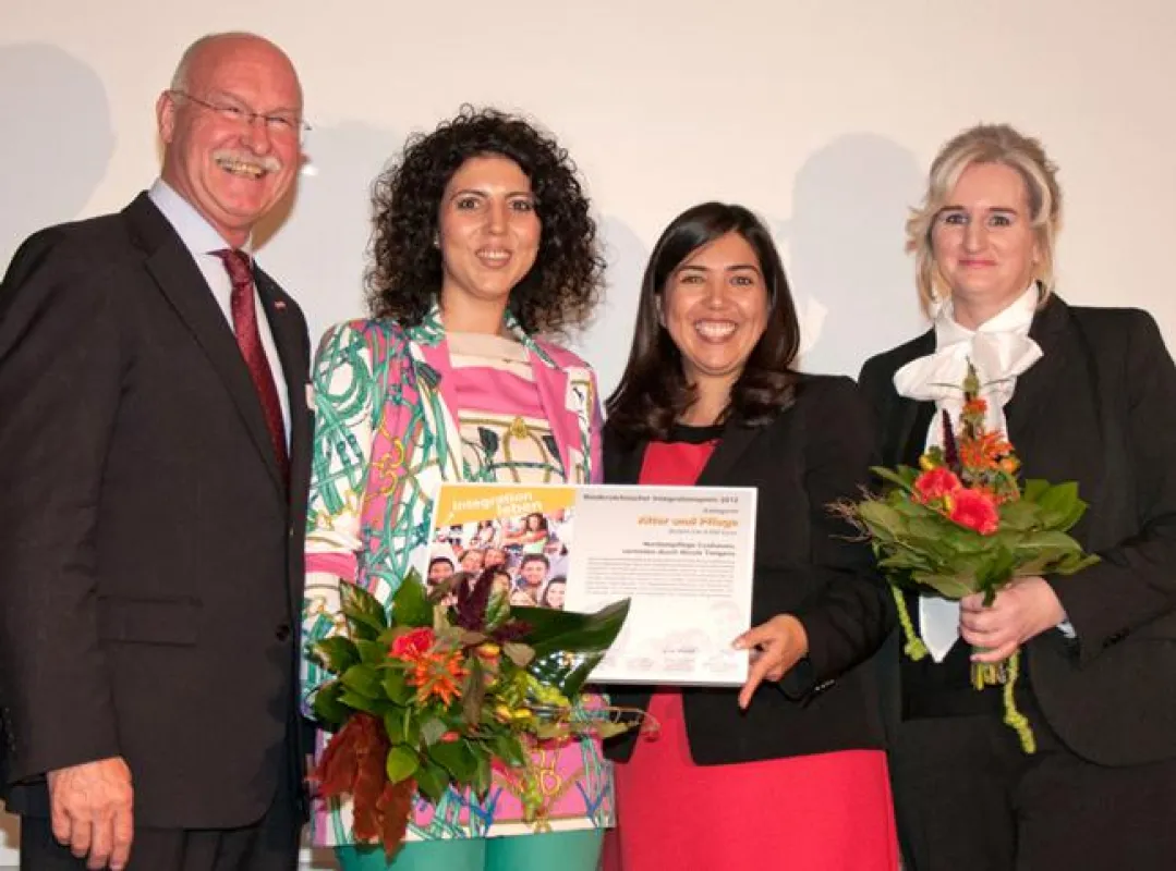 Peter Voss, Gülsen Sariergin, Ministerin Aygül Özkan, Nicole Tietgens