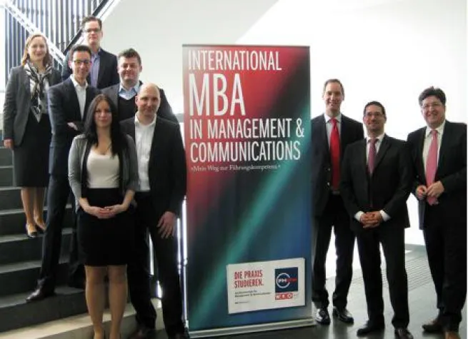 Bild: imk-Studenten schließen ihr MBA-Studium „mit Auszeichnung“ ab