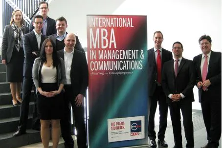 Bild: imk-Studenten schließen ihr MBA-Studium „mit Auszeichnung“ ab