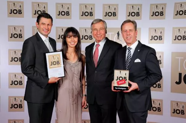 Bild: BEST Fluidsysteme GmbH ausgezeichnet als Top Job Arbeitgeber 2012