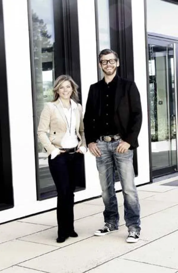 Natascia Zamberlan und Markus Bauer von UNIKATeVENT GmbH, reden, denken, machen