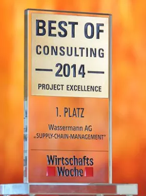 Bild: Wassermann AG belegt Platz 1 beim Wettbewerb „Best of Consulting“