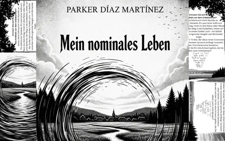 Bild: Neuer experimenteller Thriller: "Mein nominales Leben" von Parker Díaz Martínez – Ein Roman ohne Verben