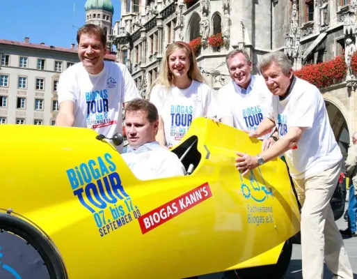 Bild: Bundesweite Biogas-Energie-Tour - Tourmobil erreicht Fulda und Bad Hersfeld