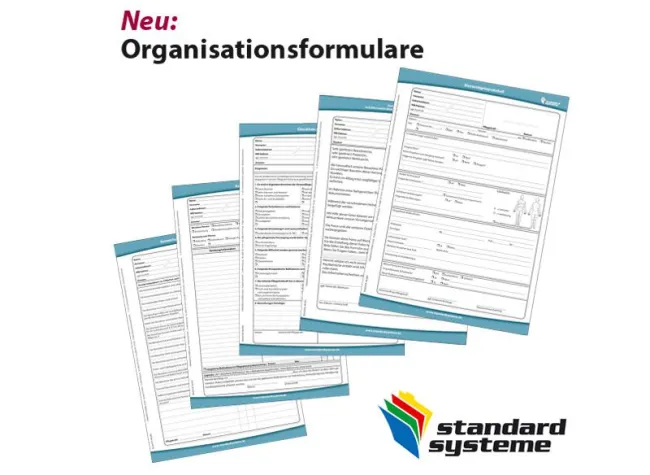 Bild: Organisationsformulare 2014 - Standard Systeme erleichtert die Pflegedokumentation