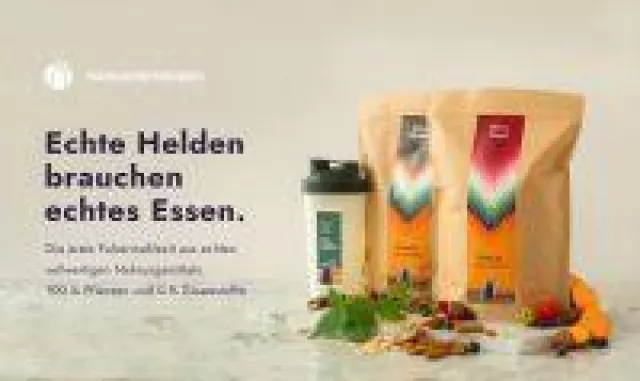 Bild: ForSuperHeroes - Berliner Start-Up fertigt Trinkmahlzeiten aus echten Superfoods