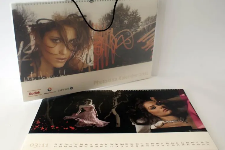 Bild: Photokina-Kalender 2011 von Online-Druck und Kodak