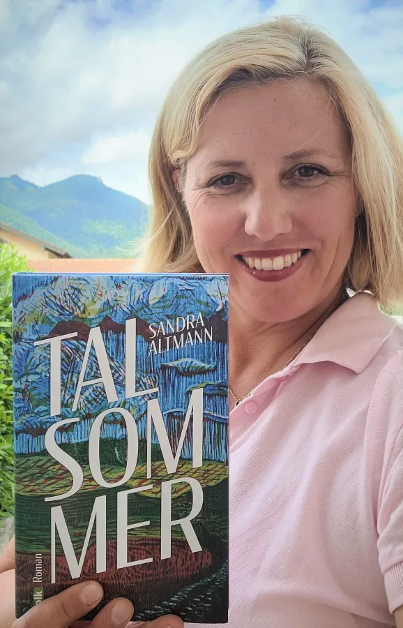 Sandra Altmann mit ihrem neuen Roman 