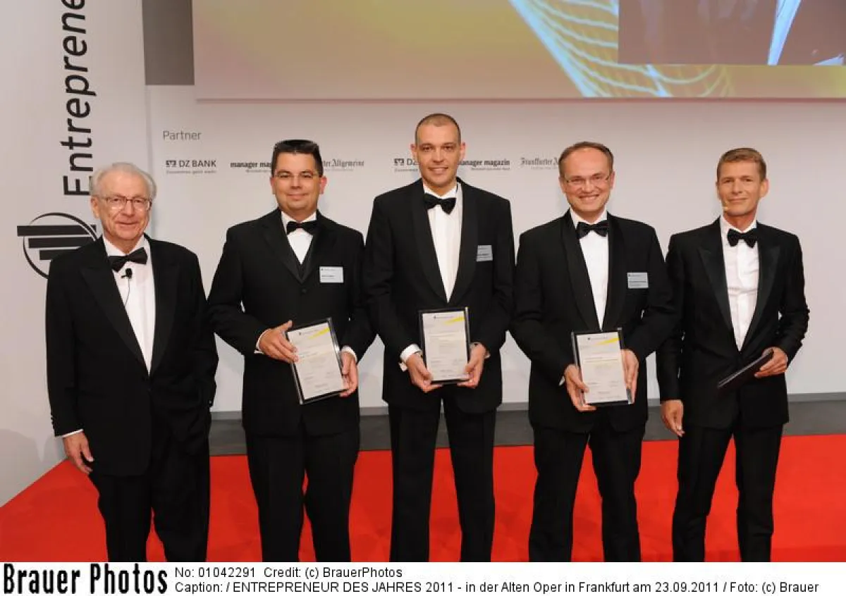 Konstantin Primbas bei der Preisverleihung