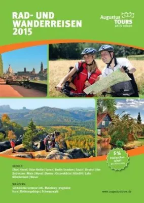 Bild: Der neue Aktivreisekatalog „Rad-und Wanderreisen 2015“ von AugustusTours ist erschienen