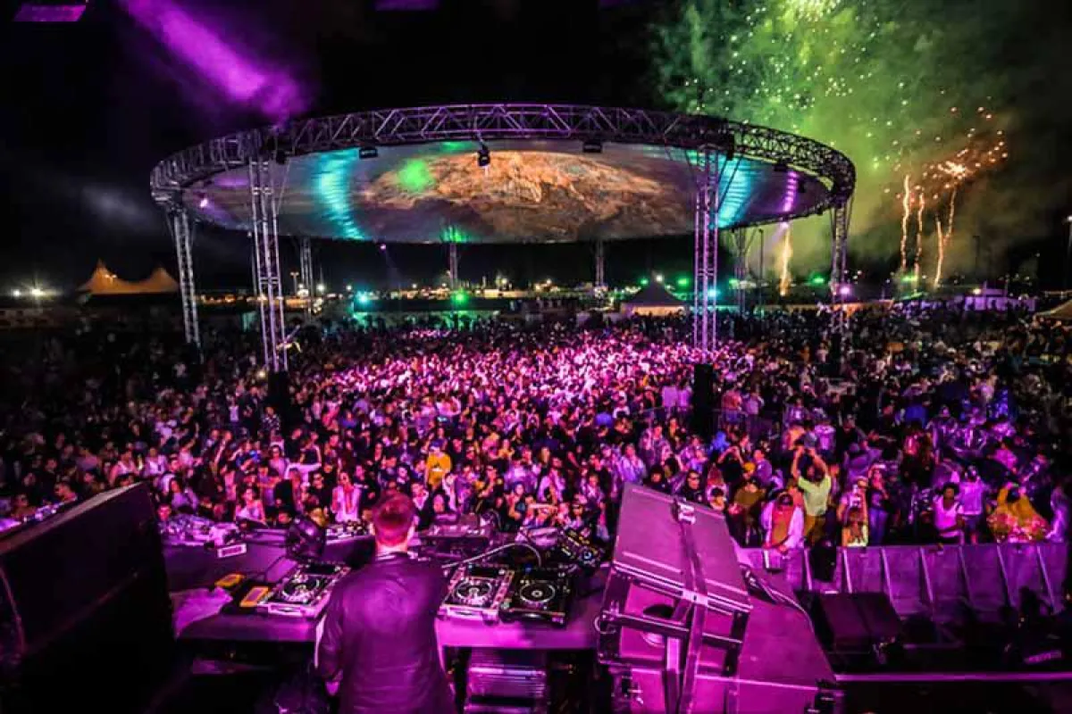Magic Sky beim Echelon Festival 2018 (Foto: Airport Aibling Veranstaltungs- und Gastronomie GmbH)