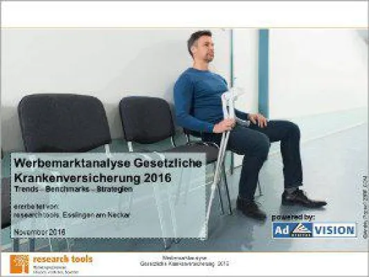Bild: Krankenkassen: drei Topwerber halten zwei Drittel des gesamten Werbevolumens