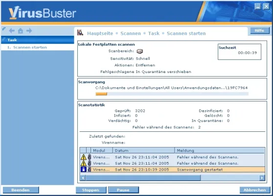 Bild: VirusBuster Professional: Der beliebte Virenkiller kommt nach Deutschland