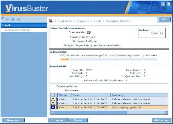 Bild: VirusBuster Professional: Der beliebte Virenkiller kommt nach Deutschland