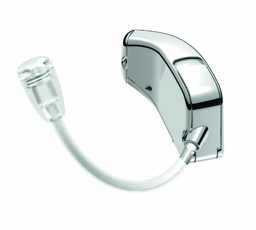 Bietet diskretes Wellness für die Ohren - das neuartige Hörsystem be by ReSound™ sichert Jugendlichkeit und Vitalität (Foto: ReSound).