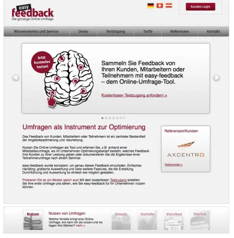 Bild: easy-feedback relaunch seinen Internetauftritt