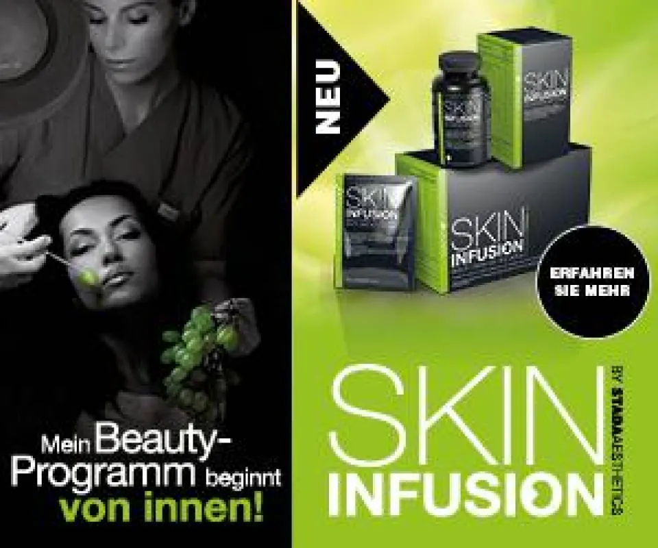 SKIN INFUSION BEAUTY DRINK UND DTX KAPSEL