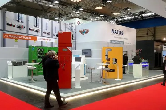 So Neu! NATUS präsentiert sich mit neuem Messestand und neuer Internetpräsenz auf der Hannover Messe Bild: So Neu! NATUS präsentiert sich mit neuem Messestand und neuer Internetpräsenz auf der Hannover Messe