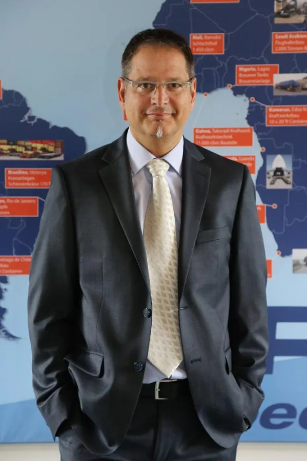 Beweist gutes Gespür für Finanzen: Geschäftsführer Oliver Arnold. Foto: Arnold Speditions GmbH