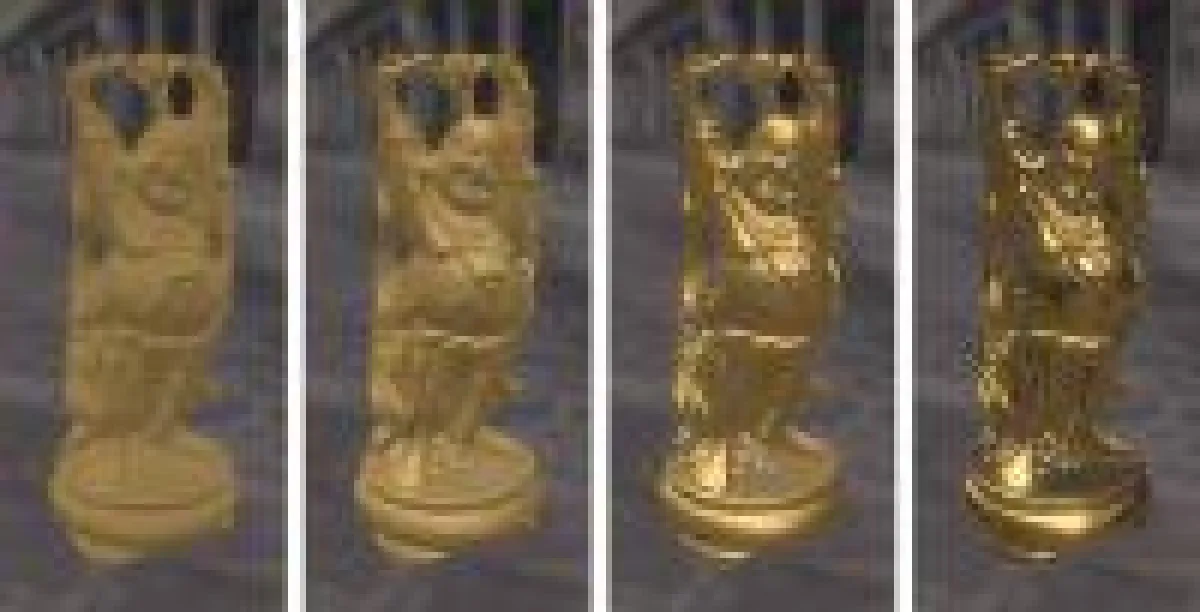 glTF 2.0 standardisiert die physikalisch basierte Materialbeschreibung von 3D-Modellen. (Bildquelle: Fraunhofer IGD)