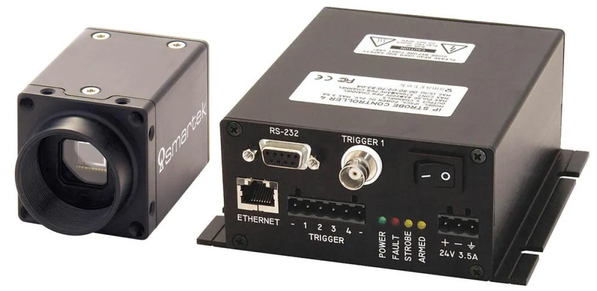 SMARTEK Giganetix Serie und LED-Blitzsteuerung IPSC4