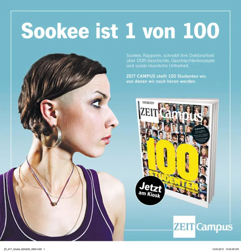 Sookee, Zeit Campus