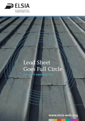 Bild: Neue technische Broschüre über Walzblei - Wissenschaftliche Ergebnisse widerlegen Vorbehalte