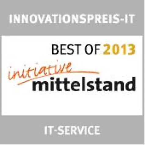 Bild: CreamTeam GmbH mit dem Innovationspreis-IT „BEST OF 2013“ ausgezeichnet