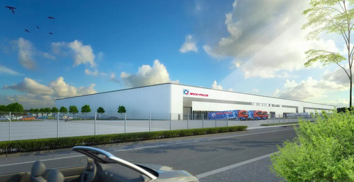 Neubau Logistikcenter im Norden Dresdens