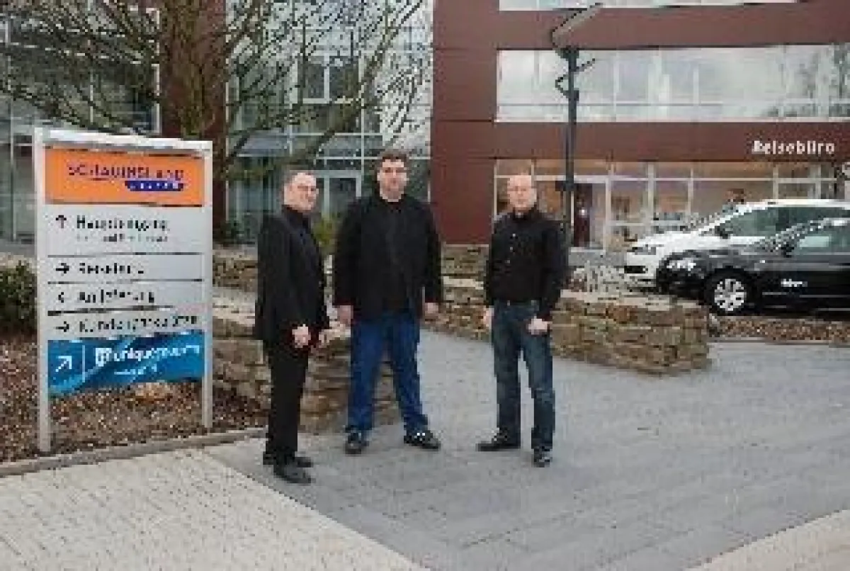 Schauplatz für die KonicaMinolta-Installation durch Faber: Das Schauinsland-Reisen- Firmengebäude