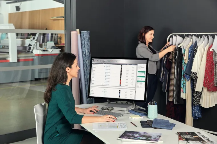Bild: Lectra auf der Munich Fabric Start