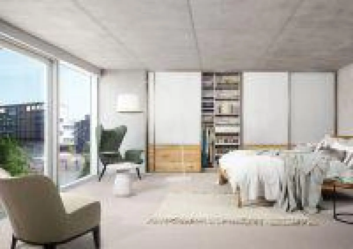 Einbauschrank nach Maß im puristischen Stil