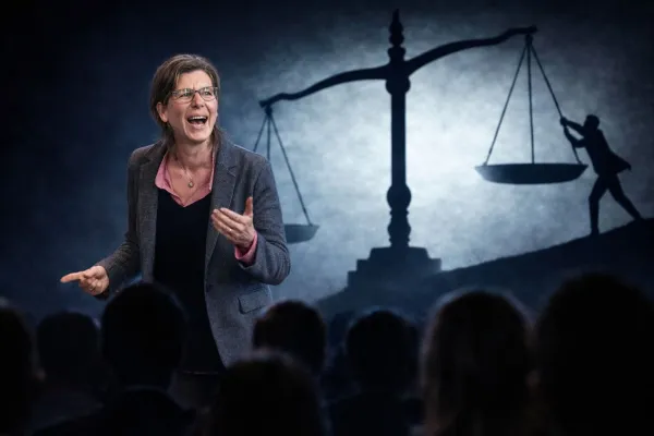 Bild: Alarmstufe für die Demokratie: Keynote Speakerin Dr. Dostal warnt vor Machtverschiebung