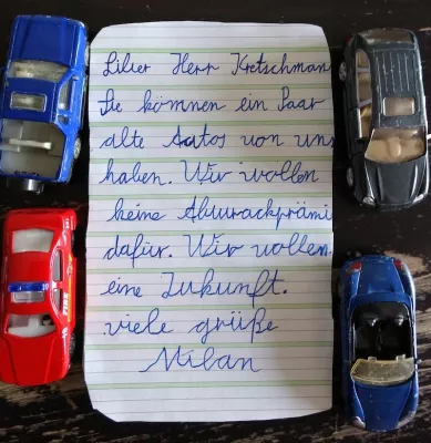 Bild: #ParentsForFuture Aktion “Keine Abwrackprämie für die Zukunft!"