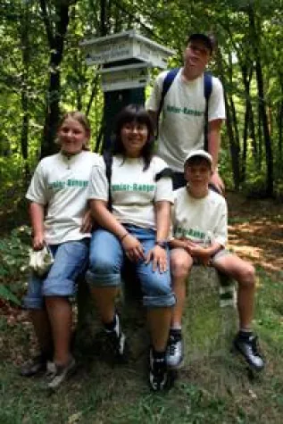 Sommercamp der Junior Ranger im Naturpark Dübener Heide Bild: Sommercamp der Junior Ranger im Naturpark Dübener Heide