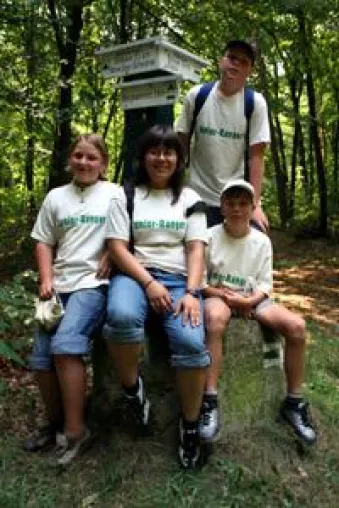 Bild: Sommercamp der Junior Ranger im Naturpark Dübener Heide